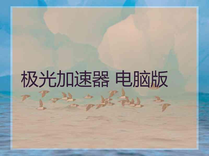 极光加速器 电脑版